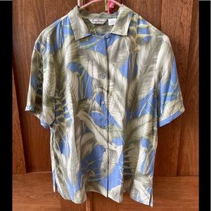 Tommy Bahama Silk Button Down Women’s L
